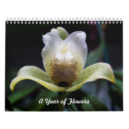 Een jaar bloemen kalender