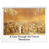 Een jaar door de Franse revolutie Kalender (Hoes)
