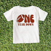Een jaar down Football Verjaardag Shirt