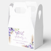 Een jaar Fluttered Butterfly Eerste Verjaardag Blo Bedankdoosjes (Geopend)