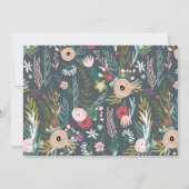 Eén jaar in een Flash | Foto-Collage-uitnodiging Kaart (Achterkant)