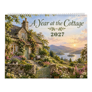 Een Jaar in het Cottage Romantische Cottagecore Kalender
