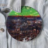 "Een jaar in land" Abstracte art Button (In situ)