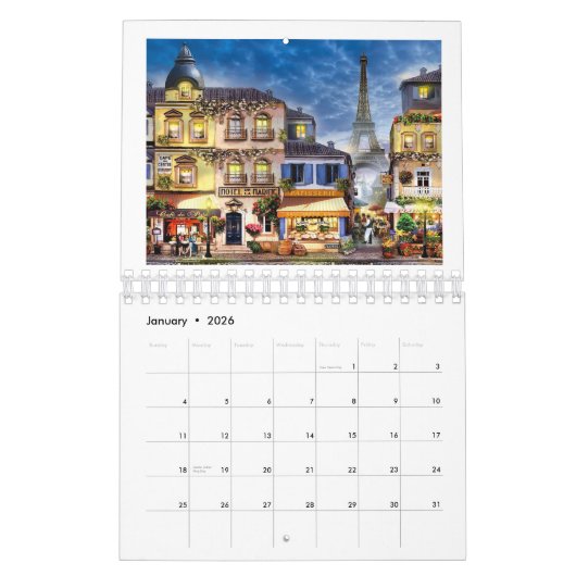 Een jaar in Parijs: boeiende kalender van Parijs (Jan 2026)