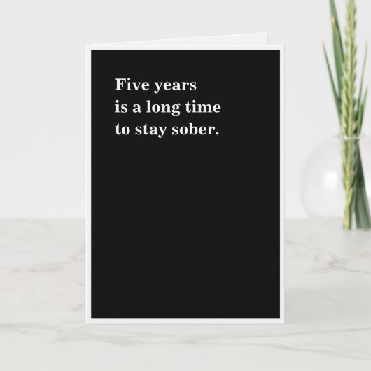 Een jaar is lang kaart (Voorkant)