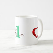 Een jaar Jubileum Koffiemok (Voorkant rechts)