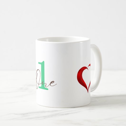 Een jaar Jubileum Koffiemok (Voorkant rechts)