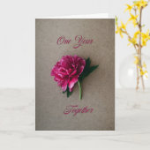 Eén jaar kaart (Gele Bloem)