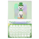 Een jaar kinderagenda voor Katten Kalender (Mar 2027)