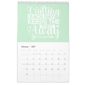 Een jaar knutselen kalender (Feb 2027)