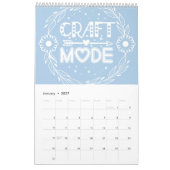 Een jaar knutselen kalender (Jan 2027)
