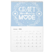 Een jaar knutselen kalender (Jan 2026)