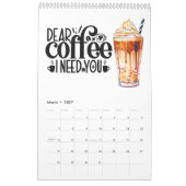 Een jaar koffie inspiraties kalender (Mar 2027)