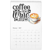 Een jaar koffie inspiraties kalender (Feb 2027)