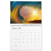 Een jaar kunstkalender van originele digitale kuns kalender (Feb 2027)