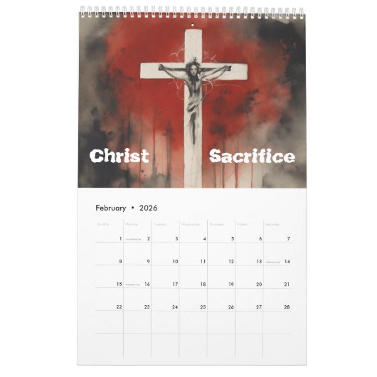 Een jaar met Jezus Tafel Kalender (Feb 2026)