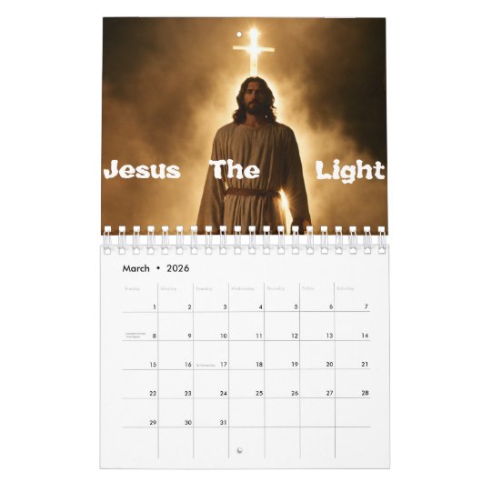 Een jaar met Jezus tafel Kalender (Mar 2026)