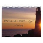 Een jaar met Portland Head Light Kalender (Hoes)