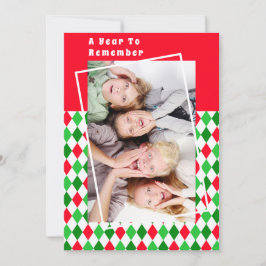 Een jaar om Argyle Christmas Holiday Foto te ontho