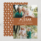 Een jaar om de moderne minimale multi-foto te onth (Voorkant / Achterkant)