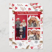 Een jaar om kerstfeest te onthouden 3 Foto (Voorkant / Achterkant)