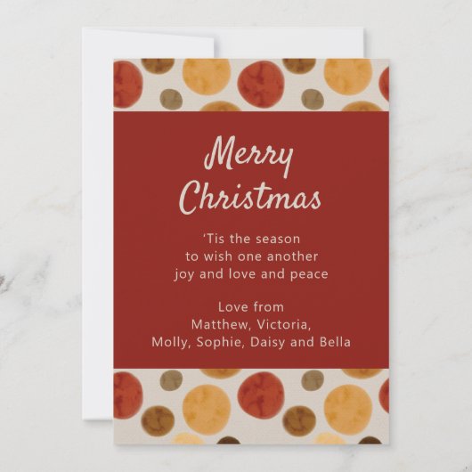 Een jaar om te herinneren Merry Christmas Modern 3 (Achterkant)