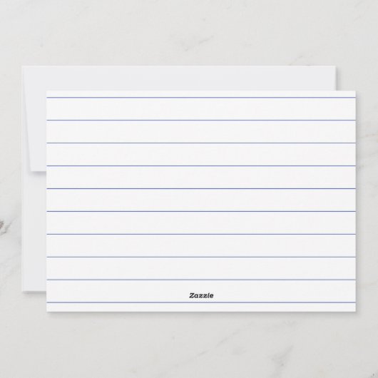 Een jaar om te onthouden | Blauw minimalistisch fo Feestdagenkaart (Achterkant)