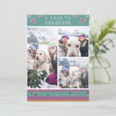 Een jaar om te onthouden Winter 3 Photo Christmas  (Staand voorkant)