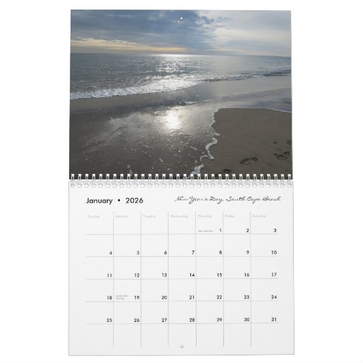 Een jaar op Cape Cod: Dreamflower 2025 Kalender (Jan 2026)