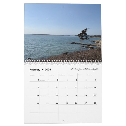 Een jaar op Cape Cod: Dreamflower 2025 Kalender (Feb 2026)