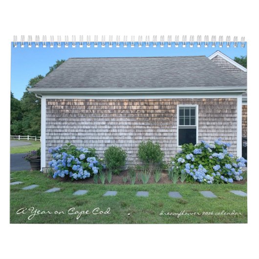 Een jaar op Cape Cod: Dreamflower 2025 Kalender (Hoes)