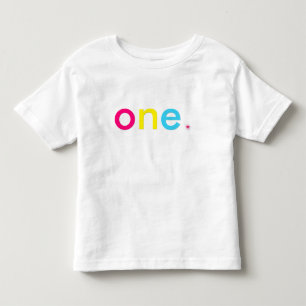 Een jaar oud kinder shirts