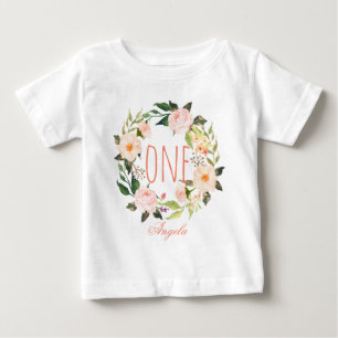 Een jaar oud meisje van de verjaardag van de baby