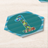 Een jaar oud: papieren Onderzetters (Schuin)