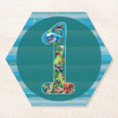 Een jaar oud: papieren Onderzetters (Voorkant)