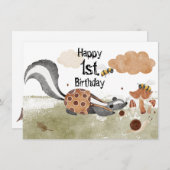 Een jaar oude jongen baby baby (Voorkant / Achterkant)