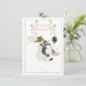 Een jaar oude jongen baby baby (Staand voorkant)