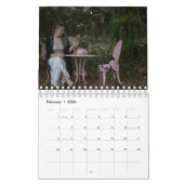 Eén jaar reiskalender kalender (Feb 2026)