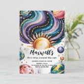 Een jaar rond de verjaardag van de zon kaart (Staand voorkant)