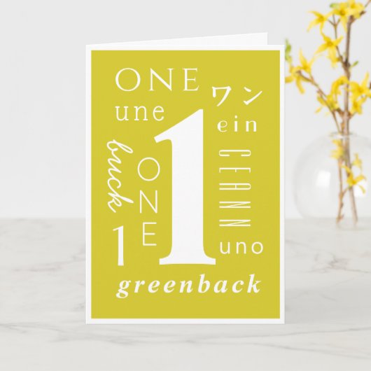 Eén jaar sober kaart (Gele Bloem)