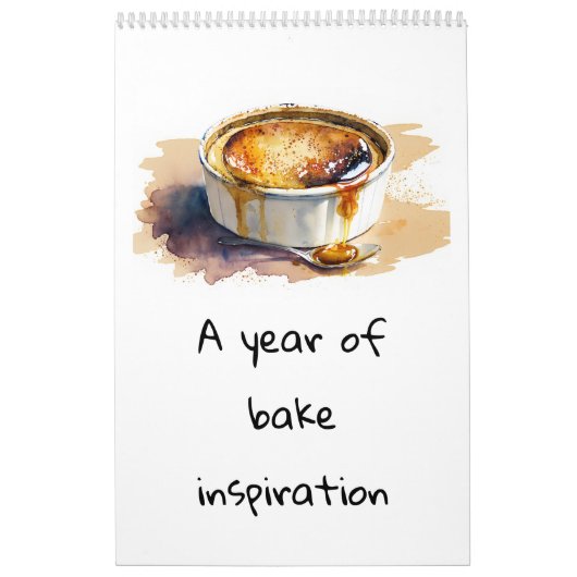 Een jaar van bakinspiratie kalender (Hoes)