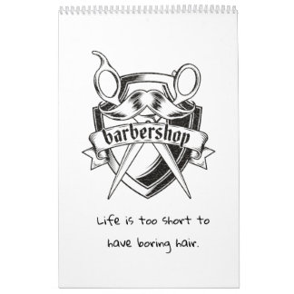 Een jaar van barbershop inspiratie Kalender