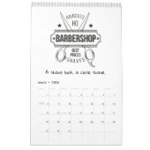Een jaar van barbershop inspiratie Kalender (Mar 2026)