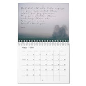 Een jaar van de Bijbel Verse Agenda van Psalms Kalender (Mar 2026)