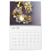 Een jaar van de juwelenkalender kalender (Mar 2027)