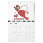 Een jaar van engelen kalender (Feb 2026)