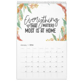 Een jaar van familie inspiratie kalender (Jan 2026)