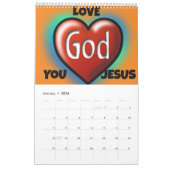 Een jaar van genade en zegeningen Kalender (Jan 2026)