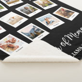 Een jaar van herinneringen Familie Maandelijkse Fo Sherpa Deken (3/4)