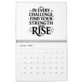 Een jaar van inspiratie kalender (Jan 2027)